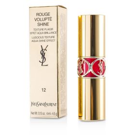 YVES SAINT LAURENT - Rouge Volupte Shine - # 12 Coral Incandescent / Corail Dolman L33217 3.2g/0.11oz