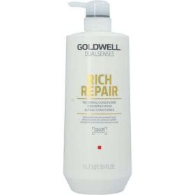 GOLDWELL by Goldwell DUAL SENSES RICH REPAIR RESTORING CONDITIONER 33.8 OZ