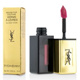 YVES SAINT LAURENT - Rouge Pur Couture Vernis a Levres Glossy Stain - # 5 Rouge Vintage L27851 6ml/0.2oz