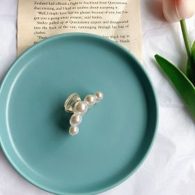 Pearl Hairpin Side Clip Size Hair Clip Hair Clip Hairpin Headwear (size: small)