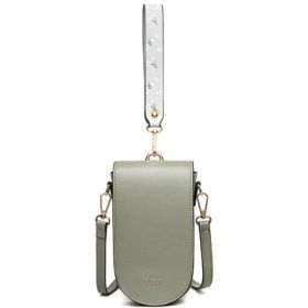 Mobile Phone Bag Korean Version PU Multifunctional Handbag (Color: Green)