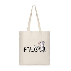 Sublimation Canvas Single Shoulder Bag (Option: 6 style)