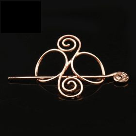 Metal Hair Clip Retro Plug-in Hairpin Headdress (Option: 8STYLED)