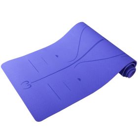 Fitness Pack Yoga backpack pillow waterproof Yoga pillow bag (Option: Deep Purple Yoga Mat)