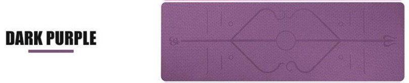 Fitness Pack Yoga backpack pillow waterproof Yoga pillow bag (Option: Violet Yoga Mat)