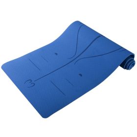 Fitness Pack Yoga backpack pillow waterproof Yoga pillow bag (Option: Dark blue yoga mat)