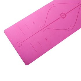 Fitness Pack Yoga backpack pillow waterproof Yoga pillow bag (Option: Rose Red Yoga Mat)