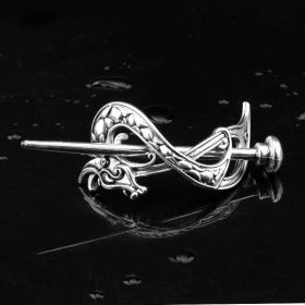 Metal Hair Clip Retro Plug-in Hairpin Headdress (Option: 9STYLED)