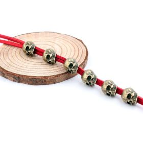 European And American Hot-selling Skull Hair Accessories Velvet Rope DIY Accessories Hair Bundle (Option: 2style)